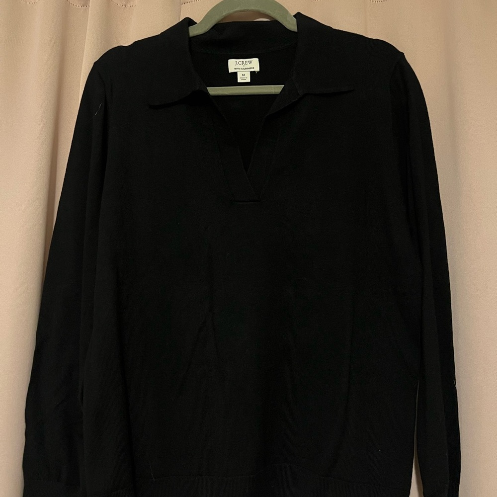 J.Crew Black Long Sleeve Sweater